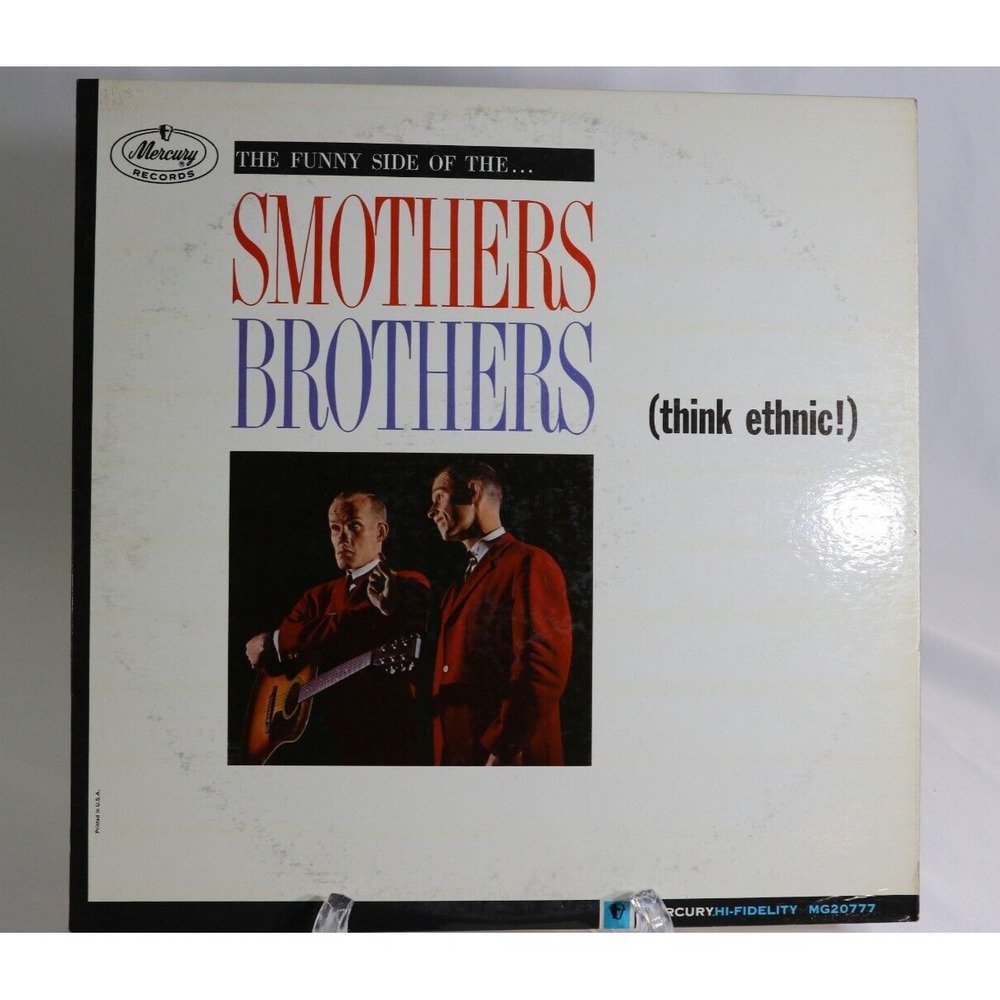 Smothers Brothers Think Ethnic Vinyl LP Mercury Records MG 20777 Comedy Folk